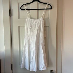 White Spaghetti Strap Dress